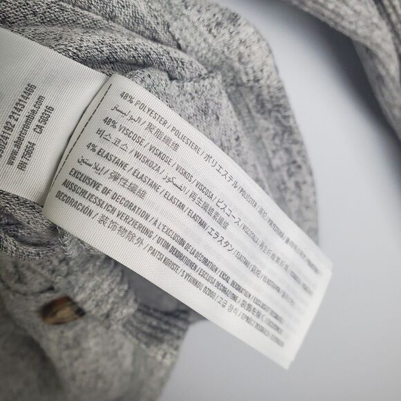 Abercrombie & Fitch Gray Button-Down Cardigan Size XS - Picture 6 of 6